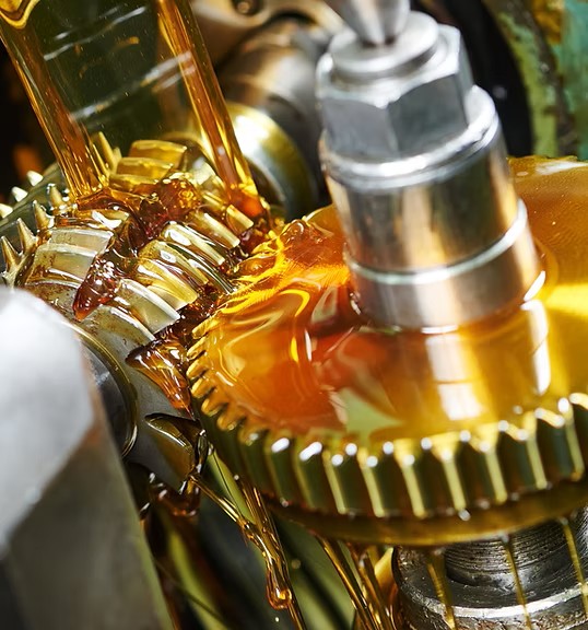Engrane lubricado