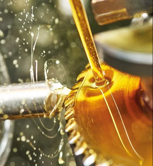 Engrane lubricado